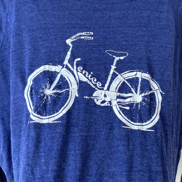 ❤️3 for $30❤️ Vintage American Apparel Bicycle Crew Neck Sweater Lightweight - Picture 2 of 6